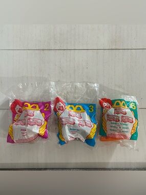 NIP NWT Vintage 1997 Jungle Book McDonalds Happy Meal Toys #2,3,6